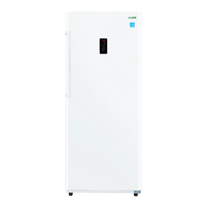 Conserv 14cf Upright Freezer CONVERTIBLE REF Garage Ready E-Star 28in wide 110V FR1400WREV