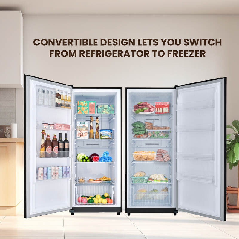 Conserv 17cf Upright Freezer CONVERTIBLE REF Garage Ready E-Star 28in wide 110V FR1700BREV, product image 20 of 29