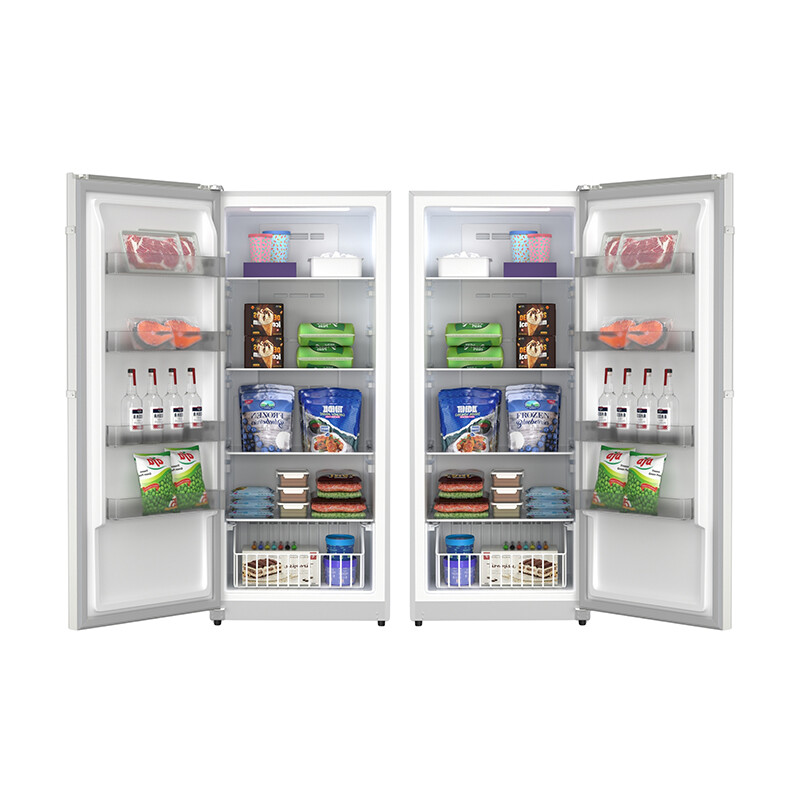 Conserv 17cf Upright Freezer CONVERTIBLE REF Garage Ready E-Star 28in wide 110V FR1700SREV, product image 5 of 33