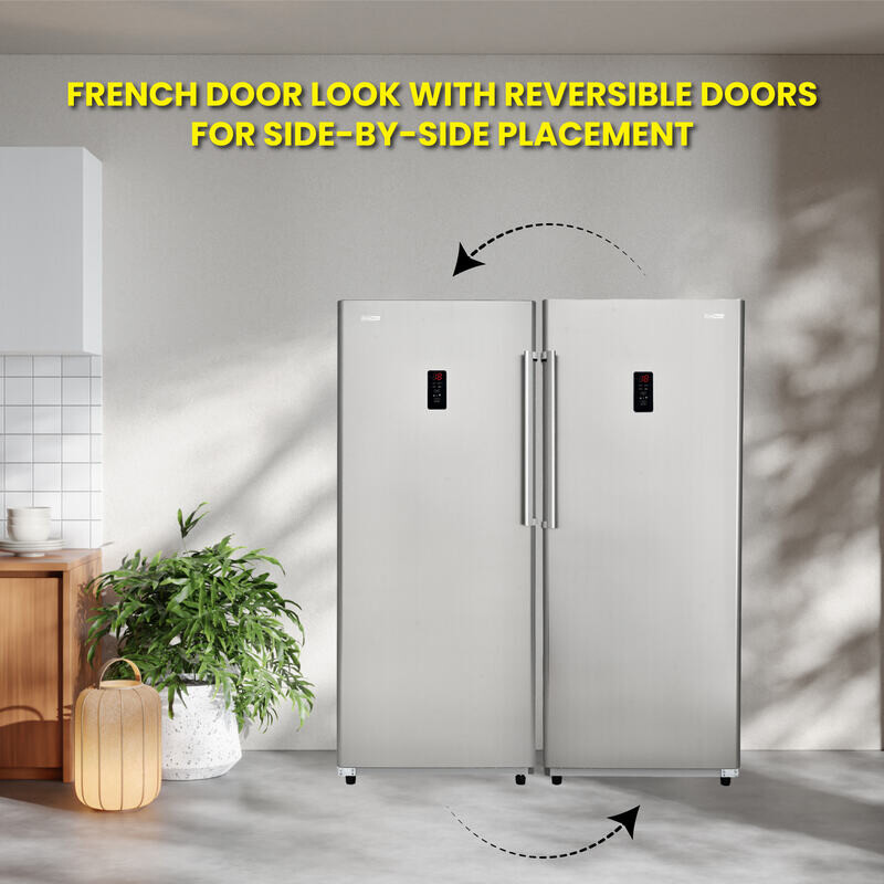 Conserv 17cf Upright Freezer CONVERTIBLE REF Garage Ready E-Star 28in wide 110V FR1700SREV, product image 25 of 33