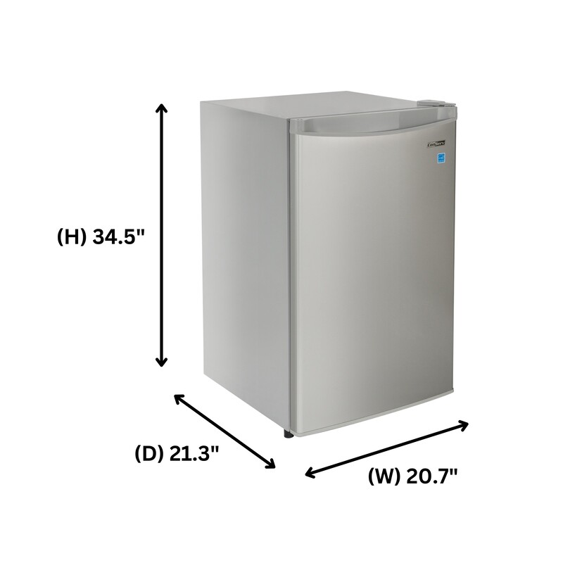 Conserv 3cf Compact Upright Freezer REVERSIBLE DOOR Freestanding 110V E-Star FR300SG