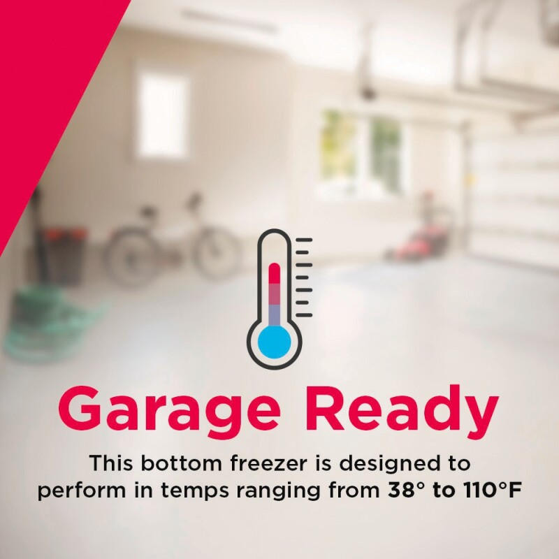 11.5 Cu. Ft. Bottom Freezer Refrigerator view 5