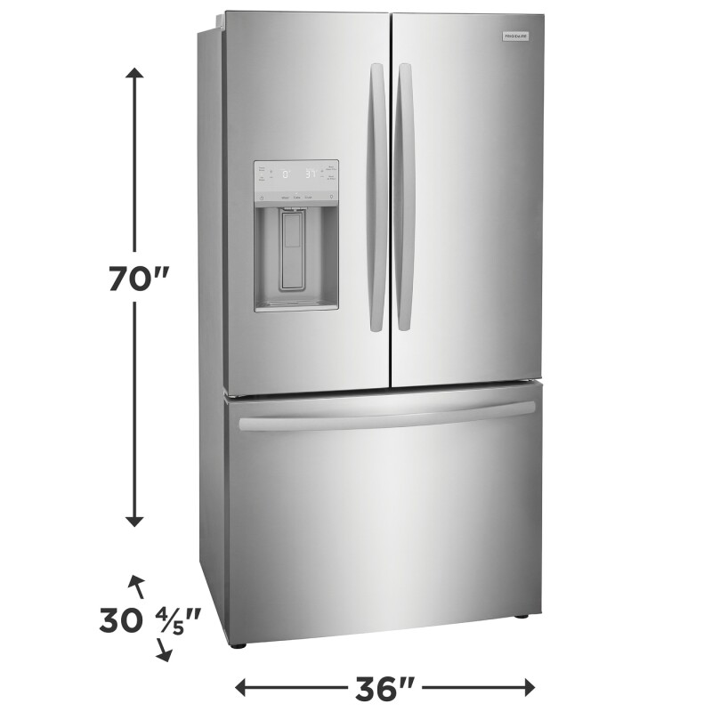 22.6 Cu. Ft. Counter-Depth French Door Refrigerator view 4