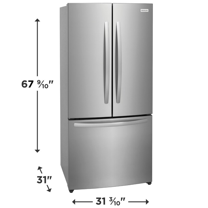 17.6 Cu. Ft. Counter-Depth French Door Refrigerator view 8