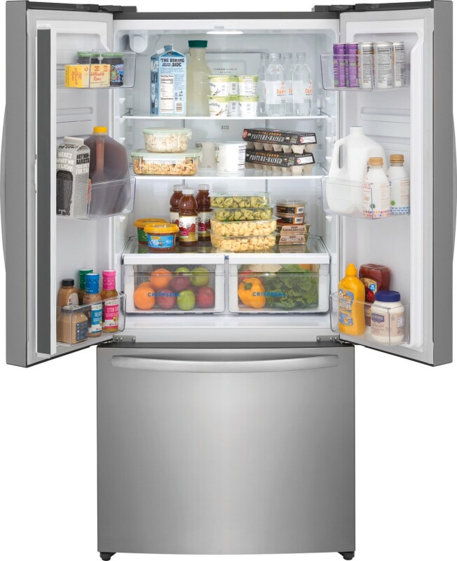 17.6 Cu. Ft. Counter-Depth French Door Refrigerator view 4