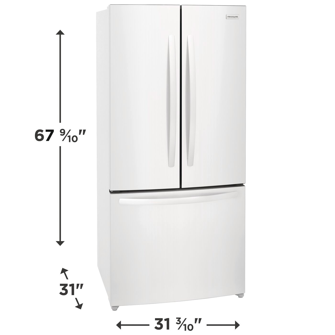French Door Refrigerator view 2