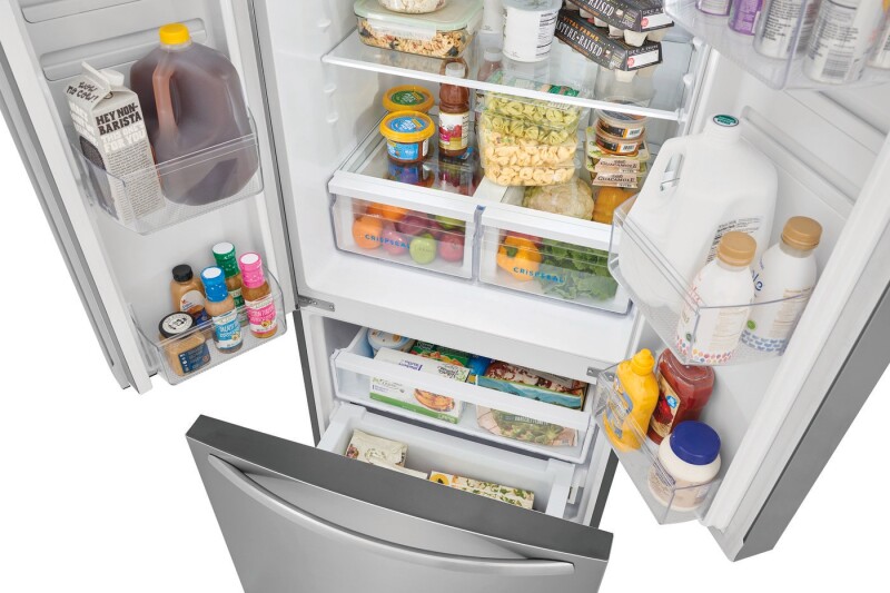 17.6Cu. Ft. Counter-Depth French Door Refrigerator view 3
