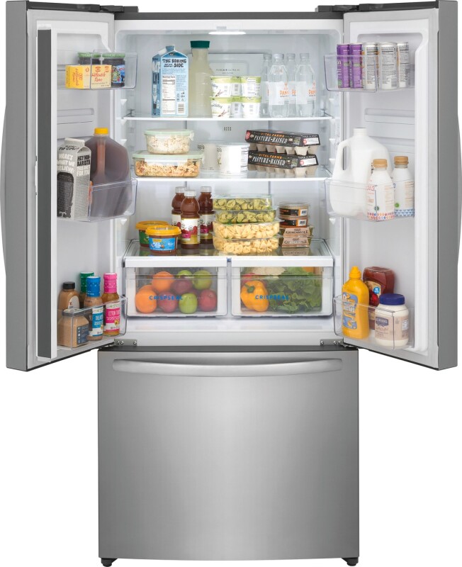 17.6Cu. Ft. Counter-Depth French Door Refrigerator view 8