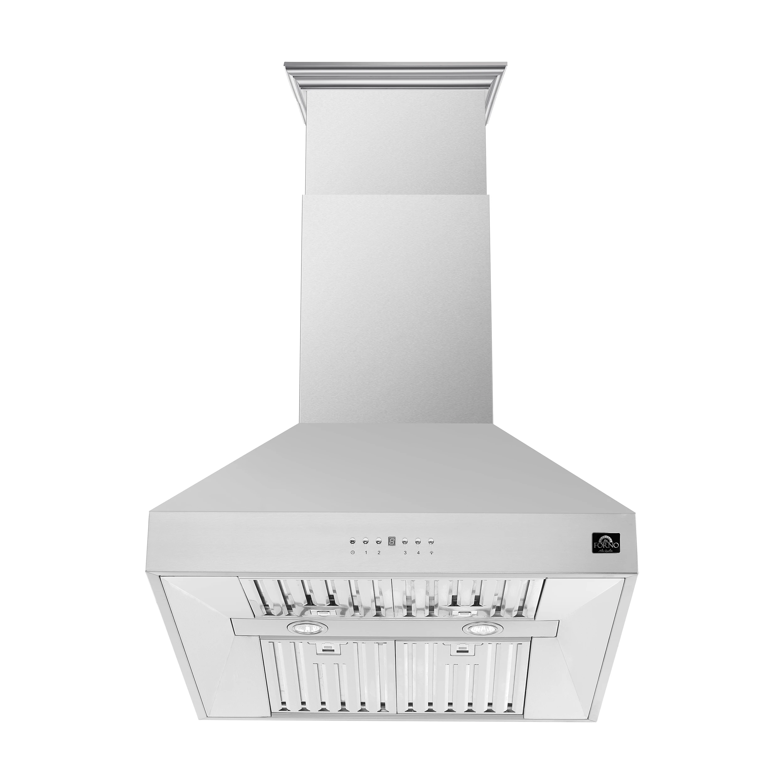 Coppito 36-Inch Island Range Hood, , LED Lighting, Adjustable Fan Speeds FRHIS512936