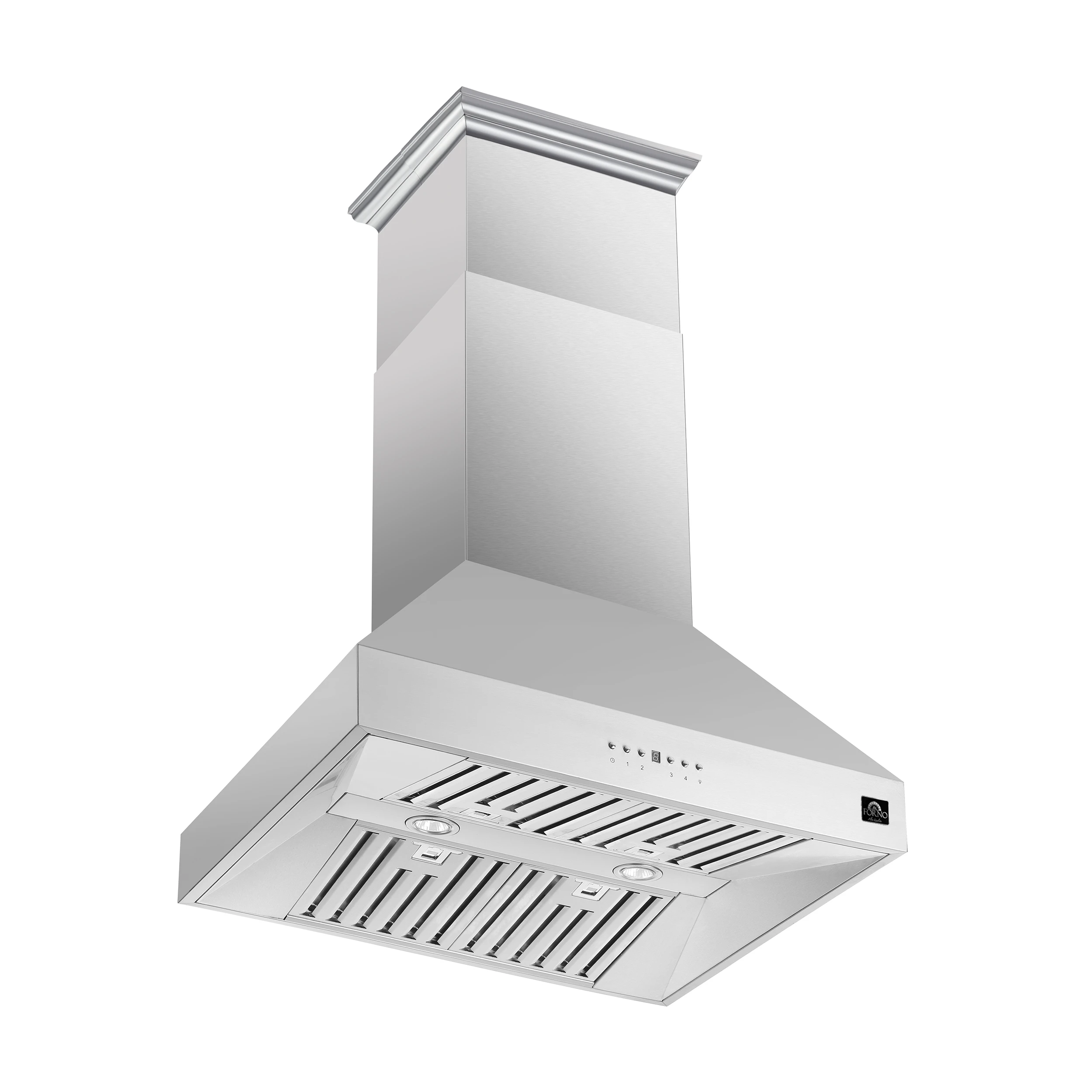 Coppito 36-Inch Island Range Hood, , LED Lighting, Adjustable Fan Speeds FRHIS512936