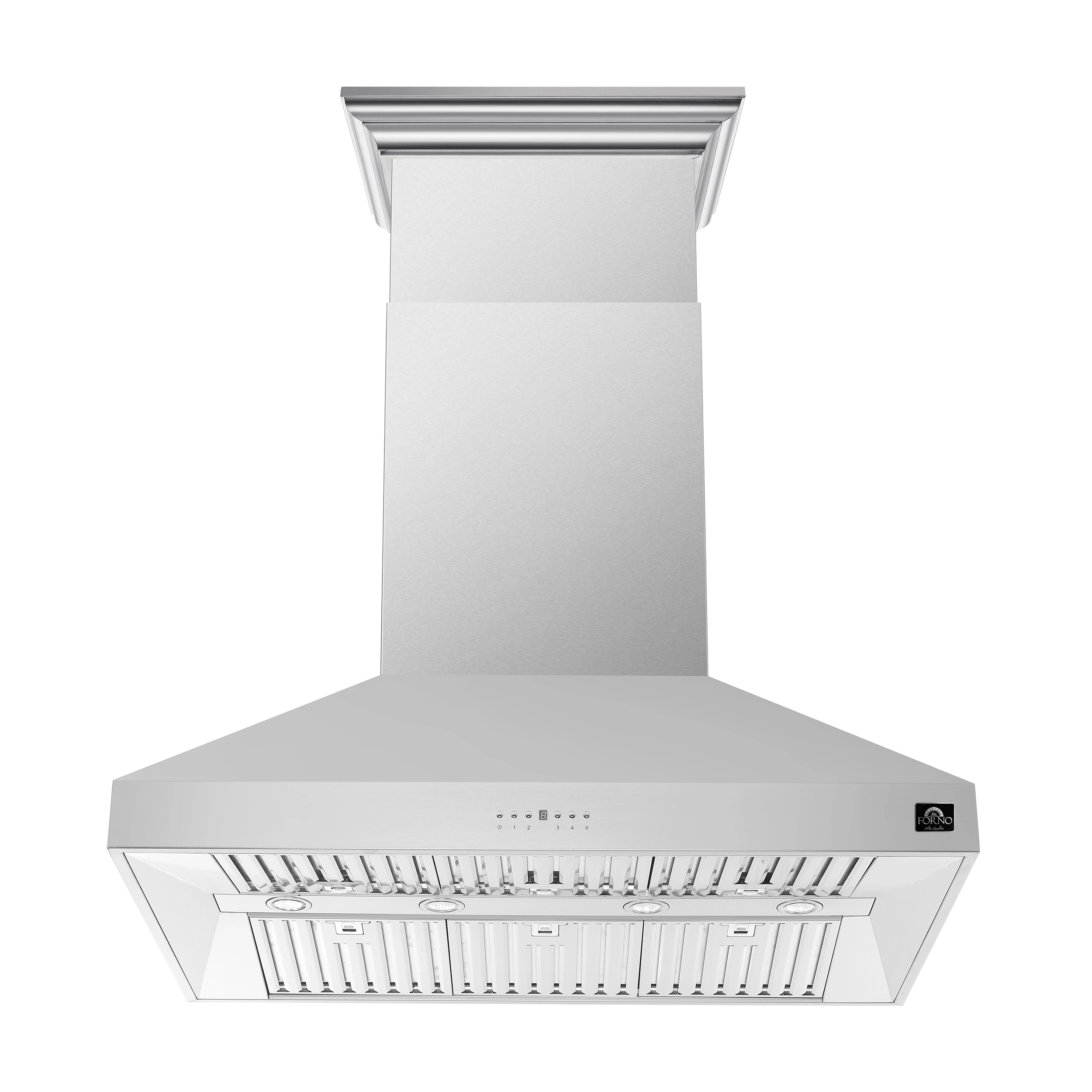 Coppito 48-Inch Island Range Hood, , LED Lighting, Adjustable Fan Speeds FRHIS512948