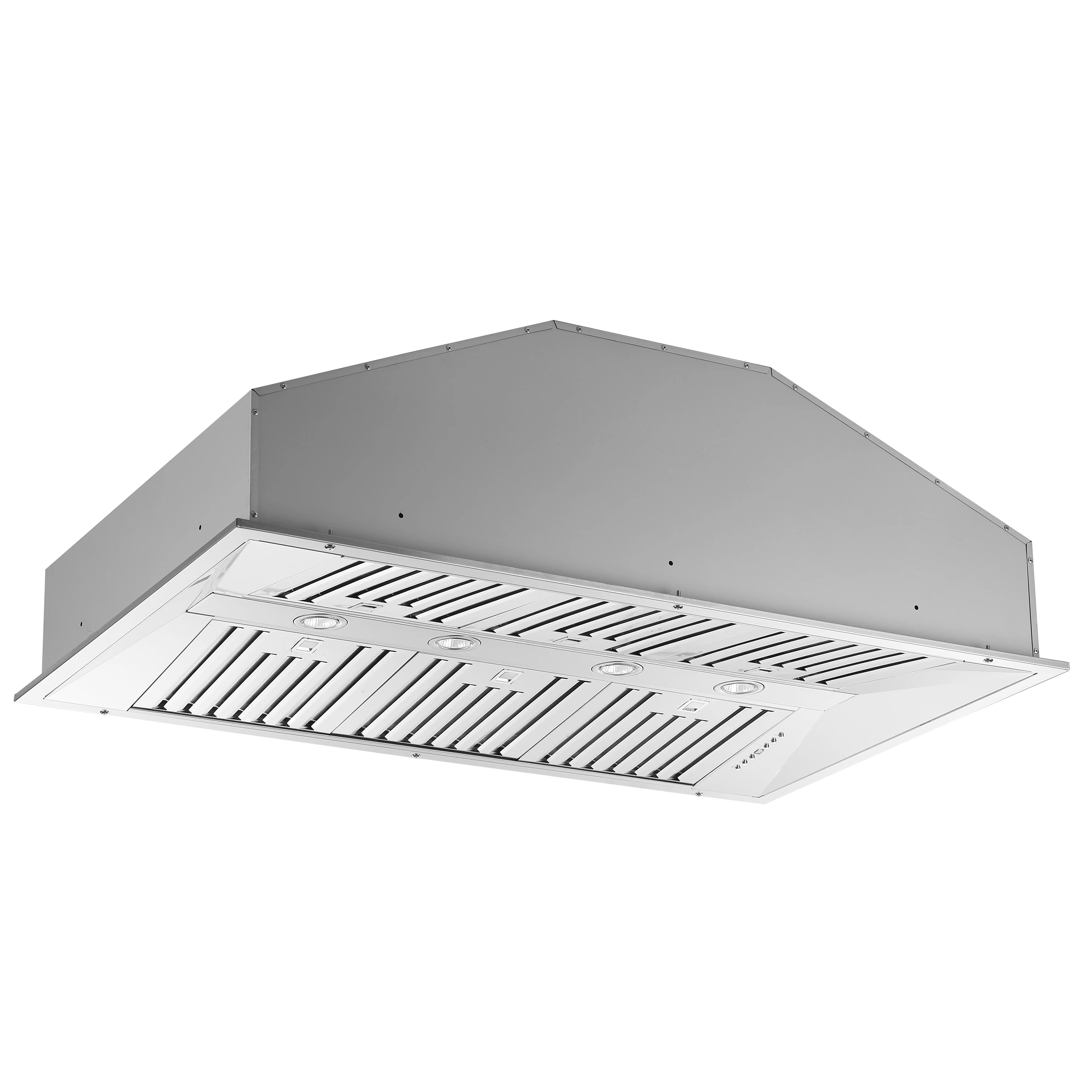 Altilia 48-Inch Insert Range Hood, , LED Lighting, Baffle Filters FRHRE533748