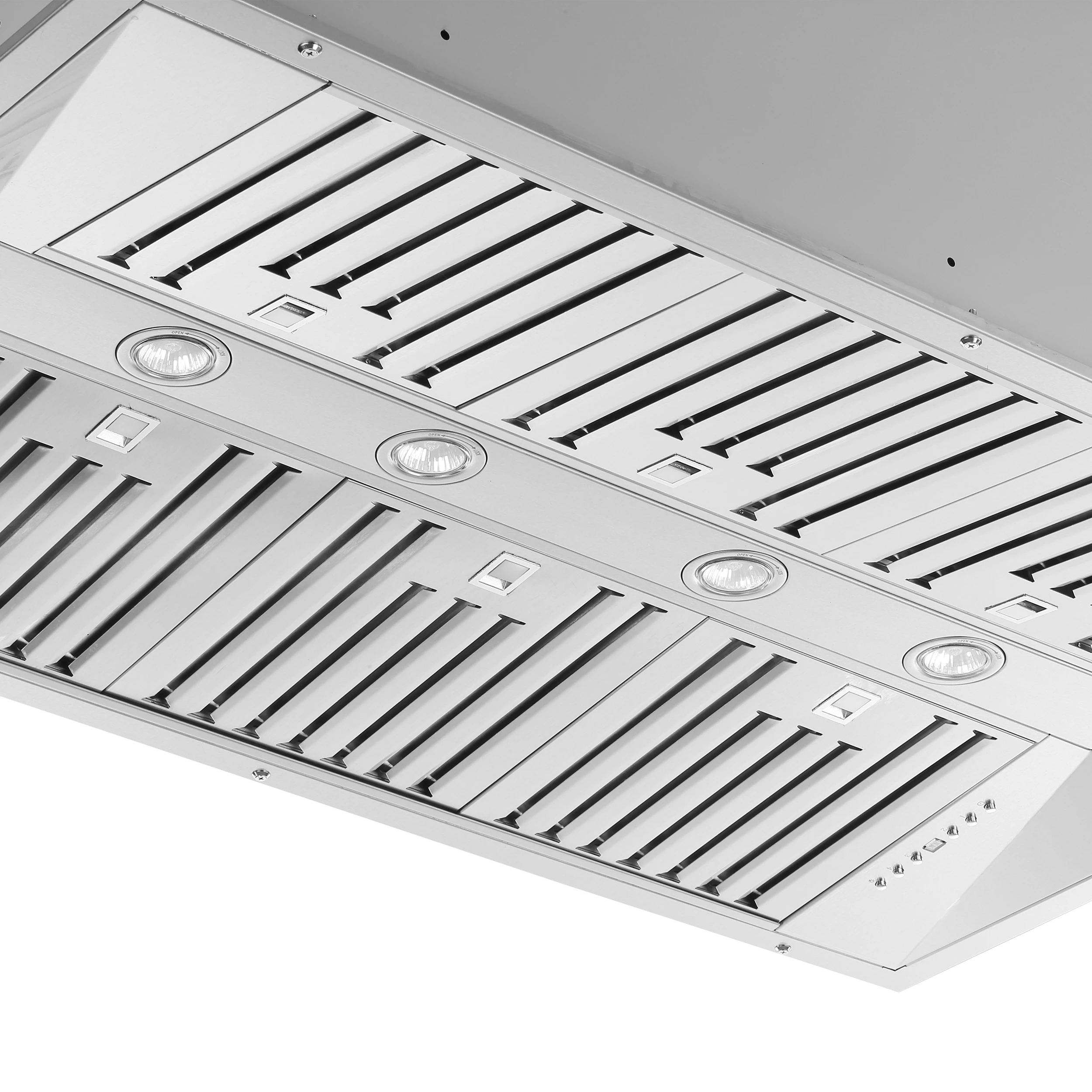 Altilia 48-Inch Insert Range Hood, , LED Lighting, Baffle Filters FRHRE533748