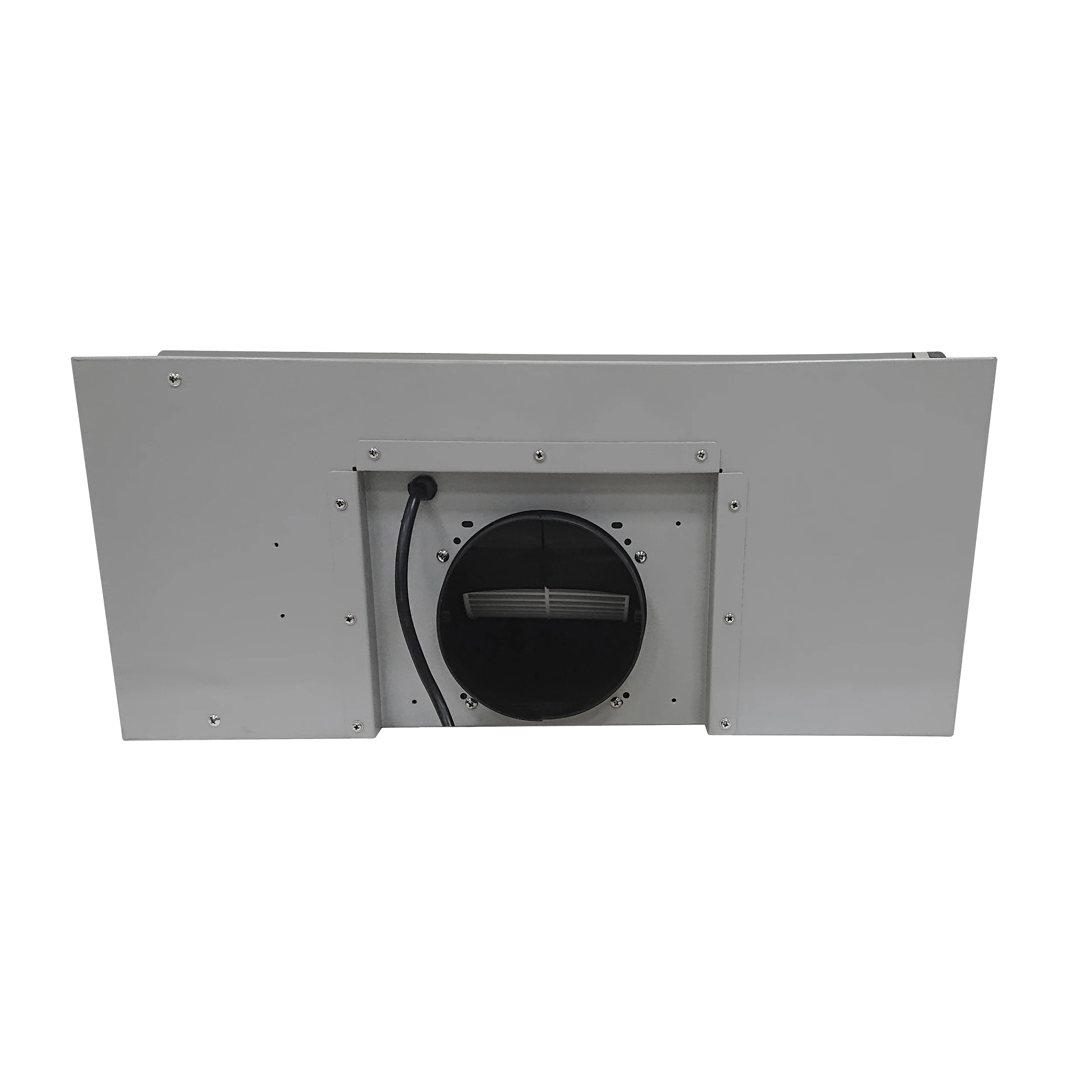 Frassanito 36-Inch Recessed Range Hood, 450 CFM, Stainless Steel Baffle Filters, LED Lighting FRHRE534636