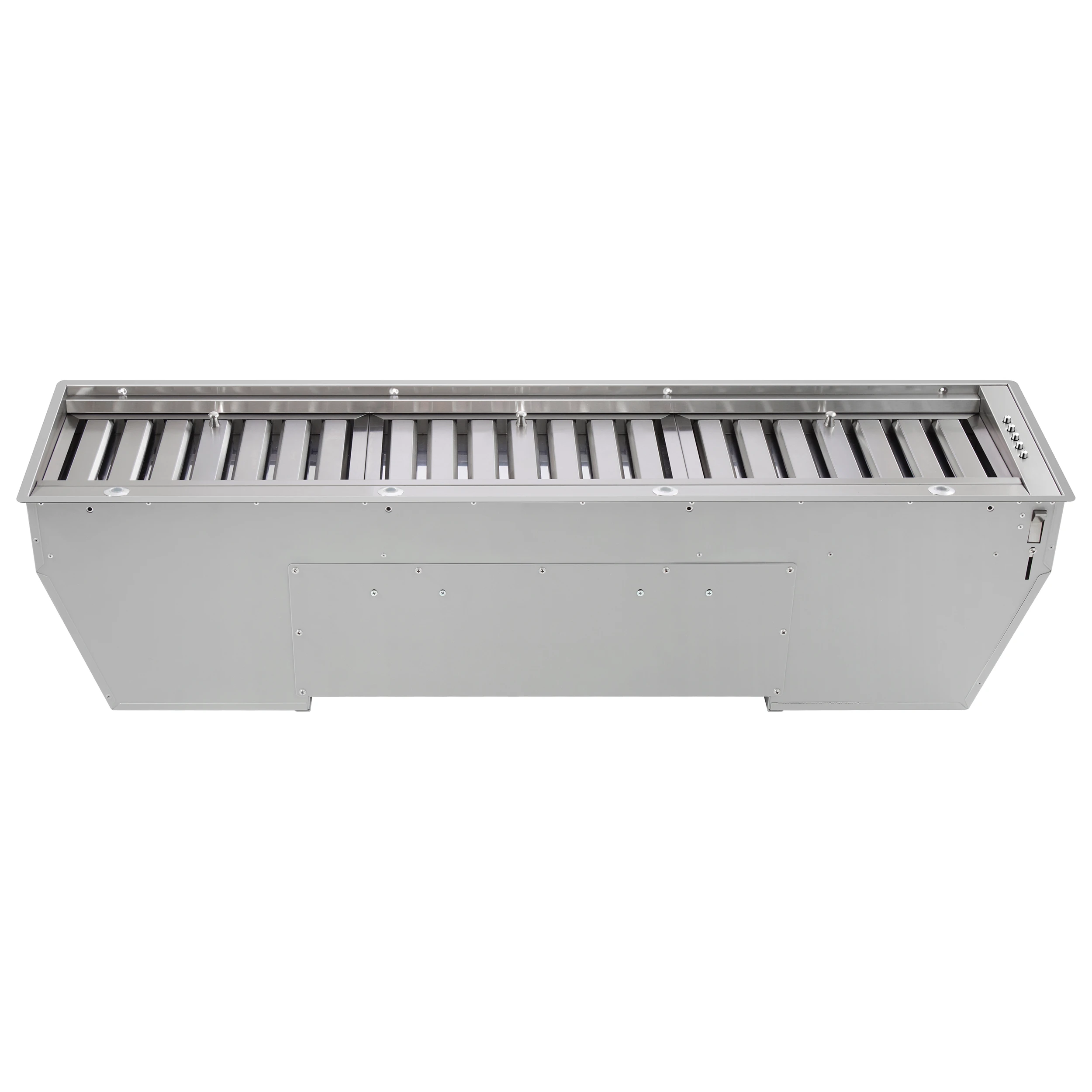 Frassanito 48-Inch Recessed Range Hood, Baffle Filters, LED Lighting FRHRE534648