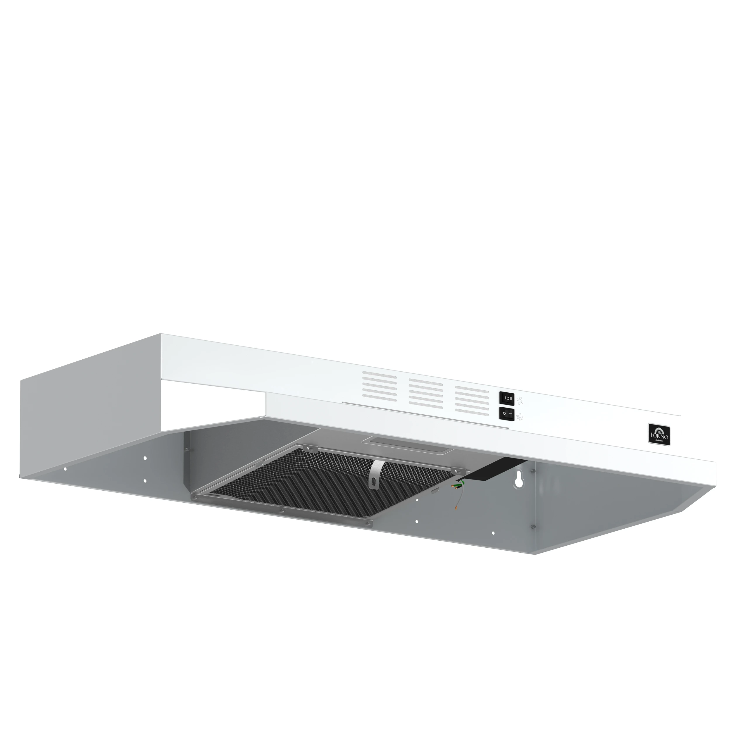 Cappa 30-Inch Under Cabinet Range Hood, , 200 CFM, Convertible, LED Lighting FRHUC520030WHT