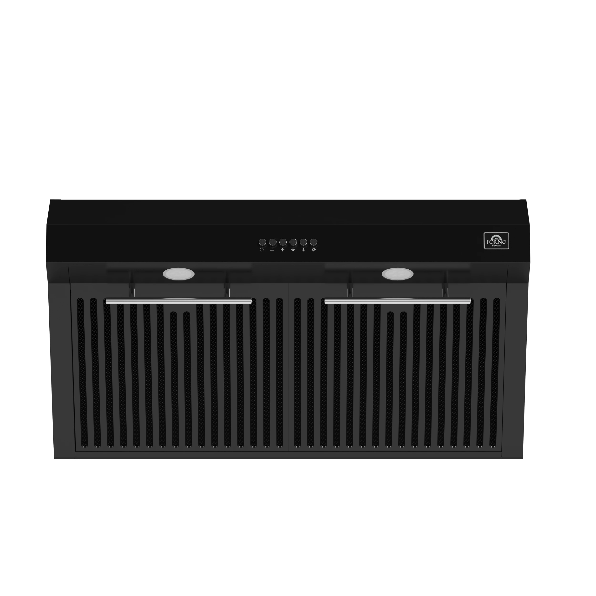 Bari Espresso 30-Inch Under Cabinet Range Hood, , 600 CFM, LED Lighting, Dishwasher-Safe Baffle Filters, 3-Speed Fan Control FRHUC525530BLK
