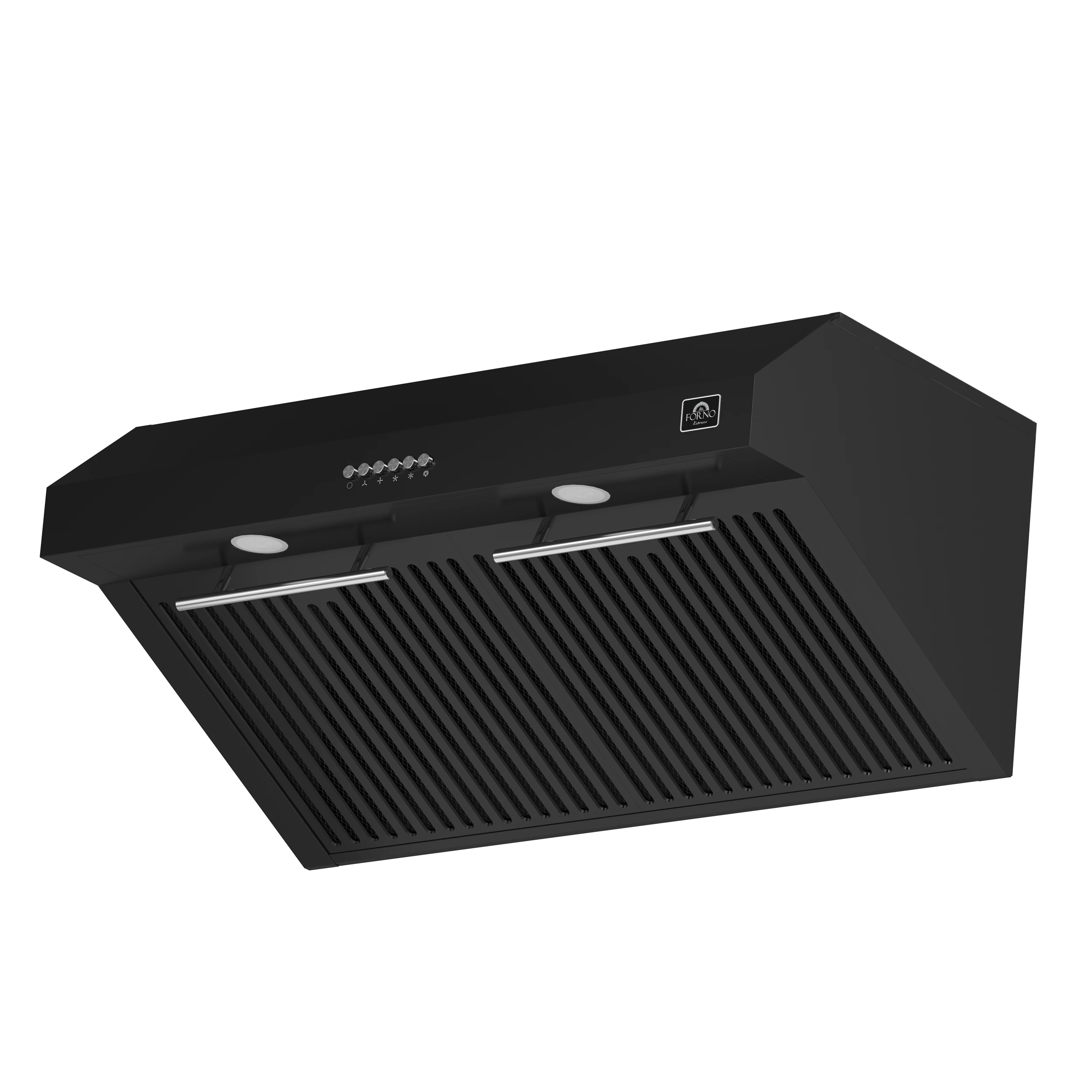 Bari Espresso 30-Inch Under Cabinet Range Hood, , 600 CFM, LED Lighting, Dishwasher-Safe Baffle Filters, 3-Speed Fan Control FRHUC525530BLK