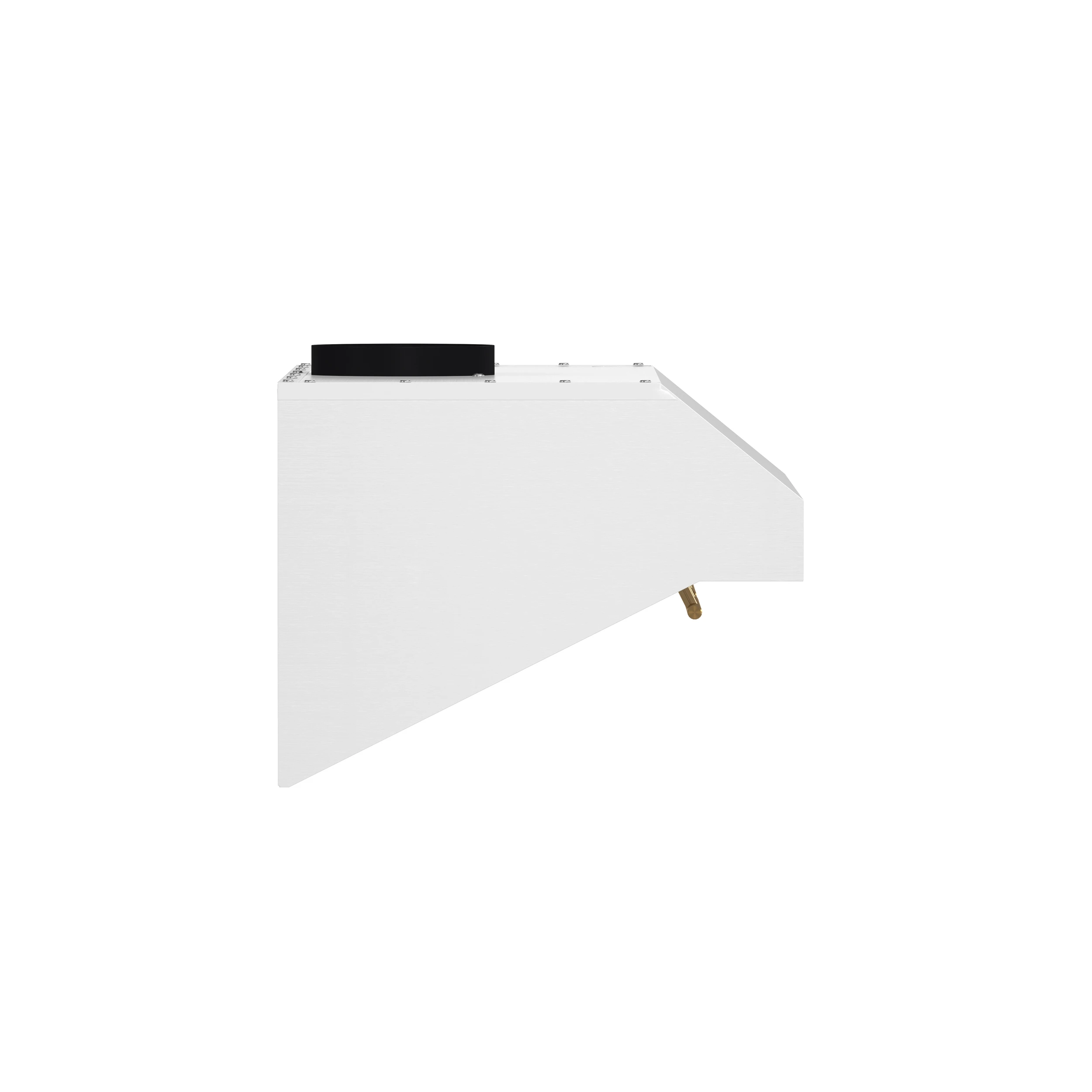 Bari Espresso 30-Inch Under Cabinet Range Hood, , 600 CFM, LED Lighting, Dishwasher-Safe Baffle Filters, 3-Speed Fan Control FRHUC525530WHT