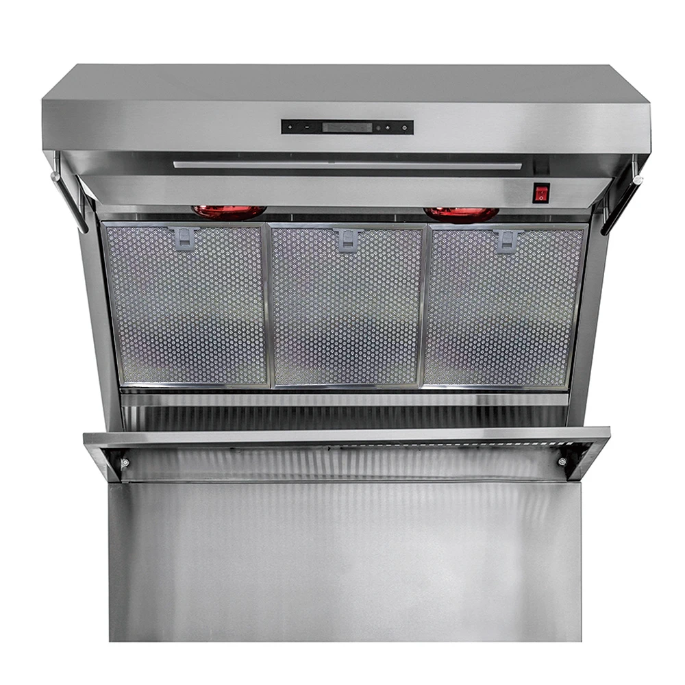 Savona 36-Inch Wall Mount Range Hood, Hybrid Filters, Backsplash Included FRHWM502936HB
