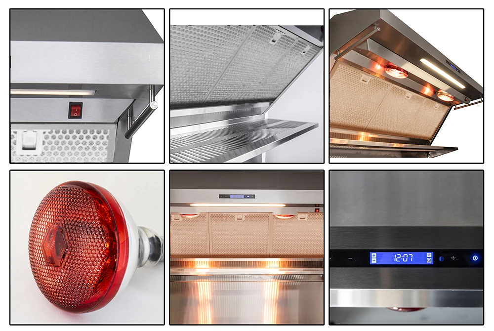 Savona 36-Inch Wall Mount Range Hood, Hybrid Filters, Backsplash Included FRHWM502936HB