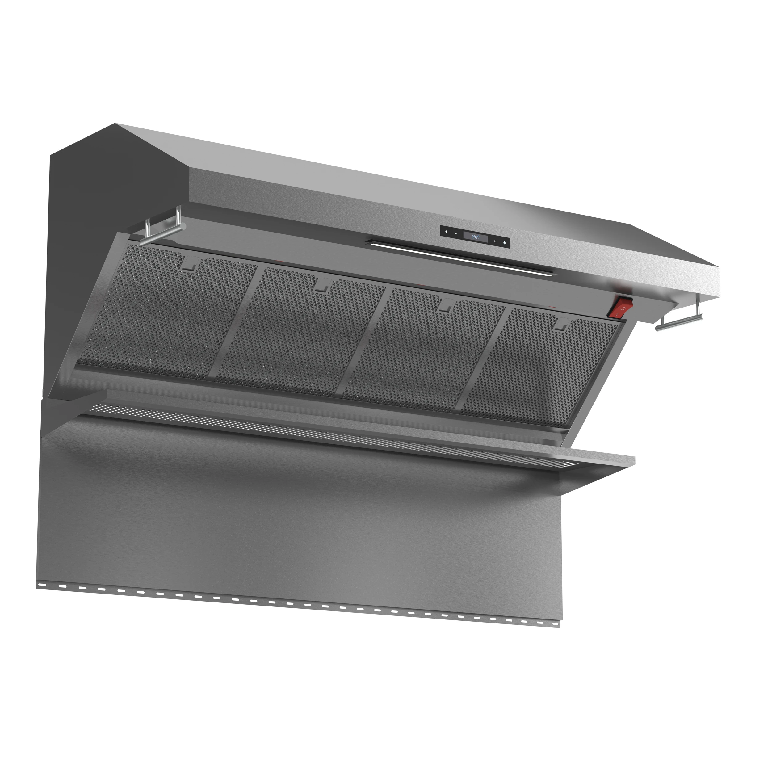 Savona 60-Inch Wall Mount Range Hood, Hybrid Filters, Backsplash Included FRHWM502960HB