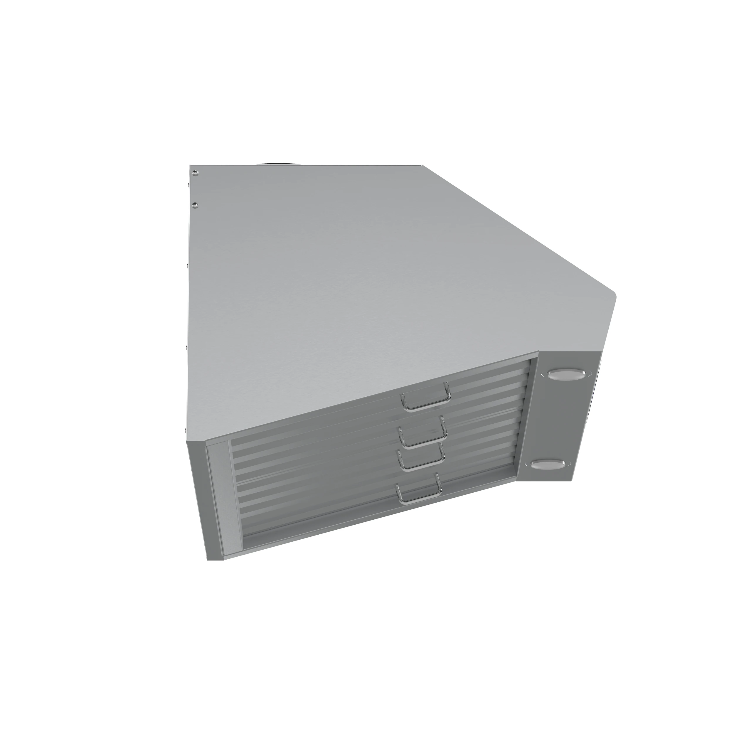 Palazzo 30-Inch Wall Mounted Range Hood, Stainless Steel, Heavy Duty Baffle Filters, Remote Control FRHWM503030