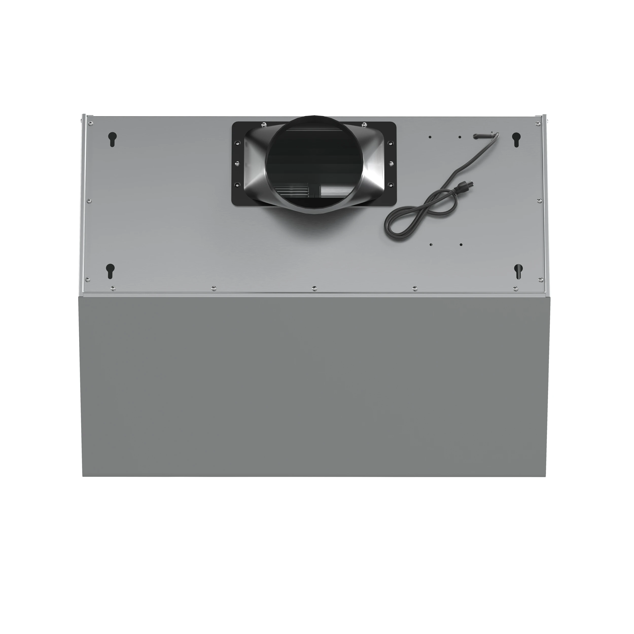 Palazzo 30-Inch Wall Mounted Range Hood, Stainless Steel, Heavy Duty Baffle Filters, Remote Control FRHWM503030