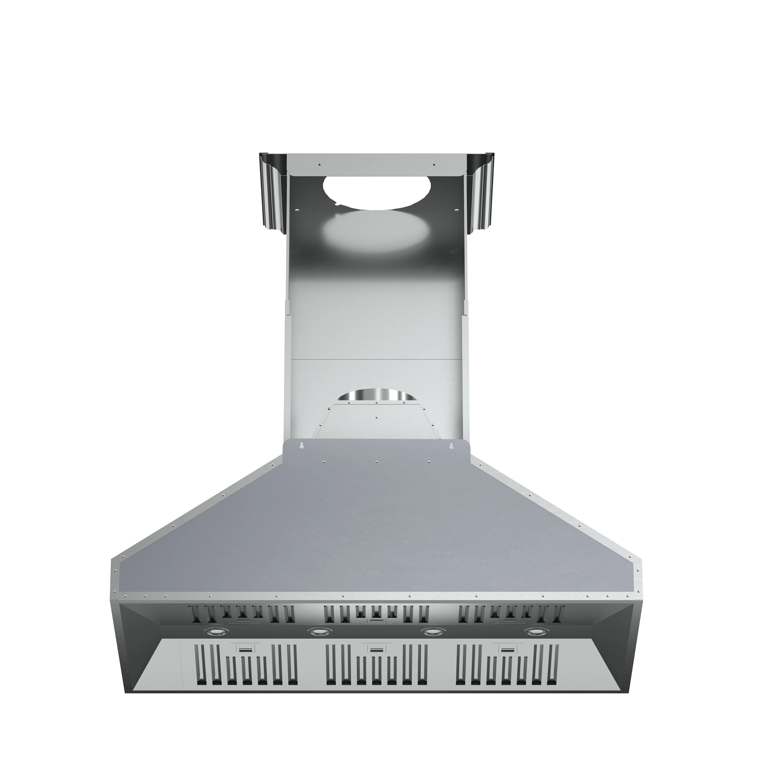 Orvieto 48-Inch Wall Mount Range Hood, LED Lighting, Heavy Duty, FRHWM509448