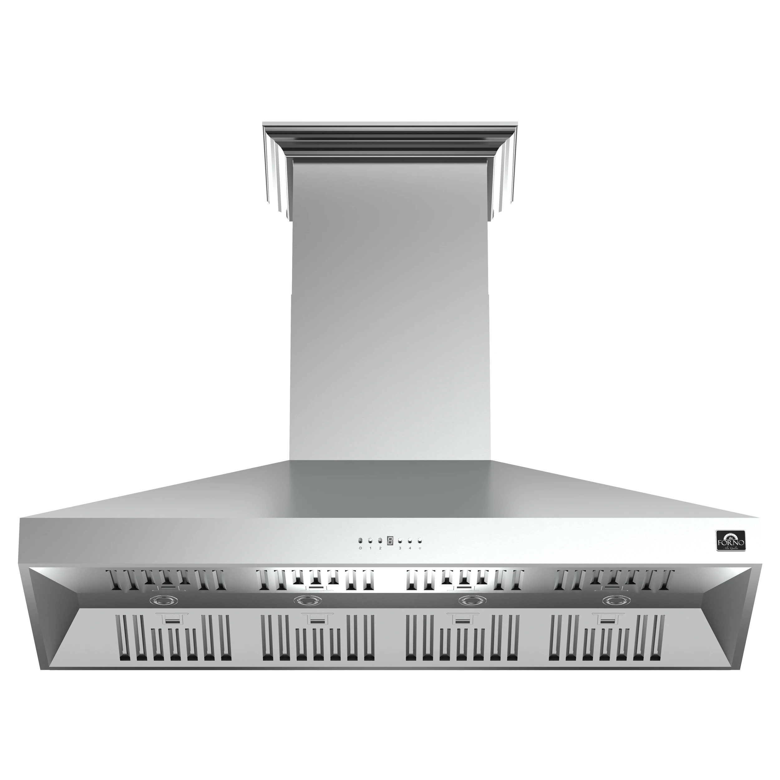 Orvieto 60-Inch Wall Mount Range Hood, LED Lighting, Heavy Duty, FRHWM509460