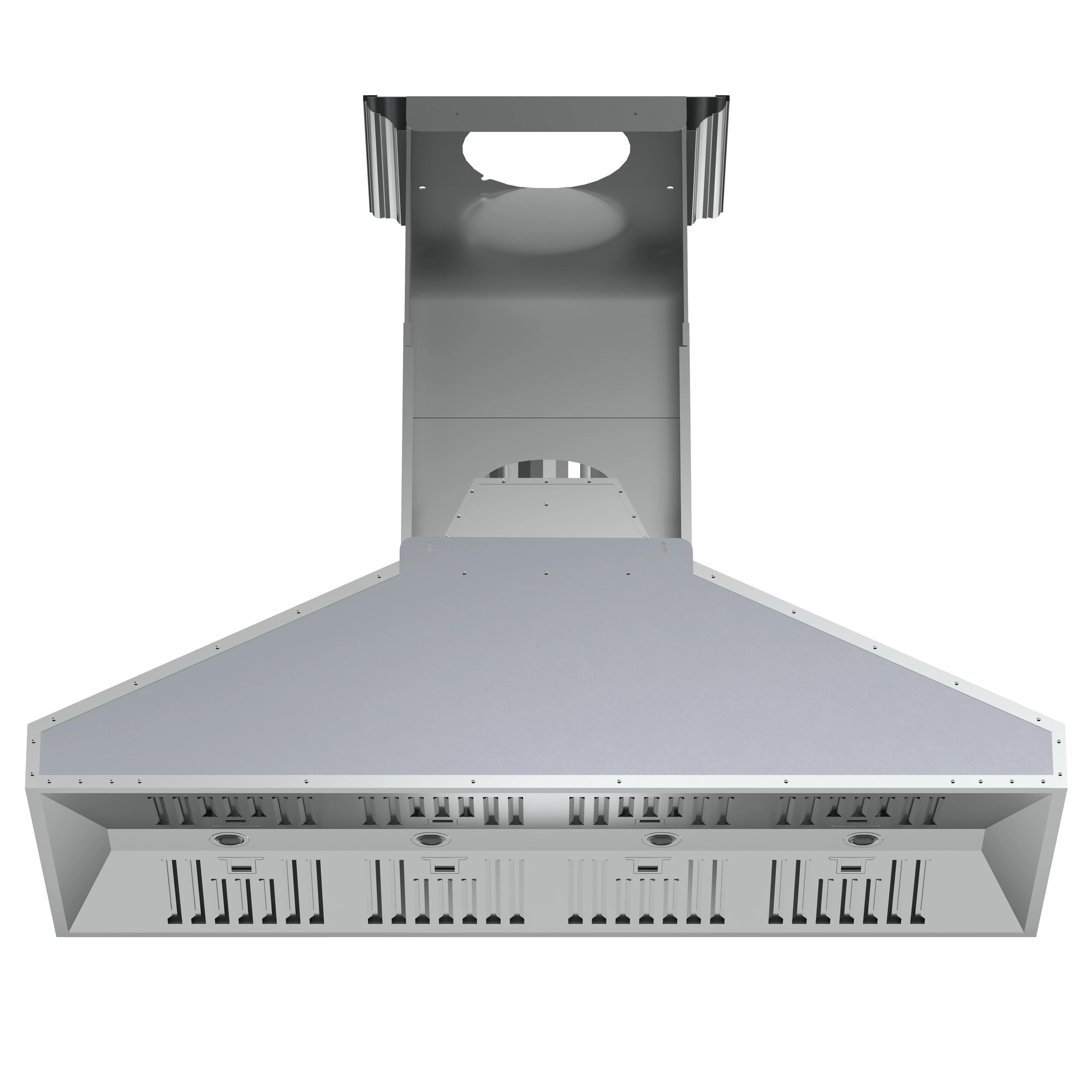 Orvieto 60-Inch Wall Mount Range Hood, LED Lighting, Heavy Duty, FRHWM509460