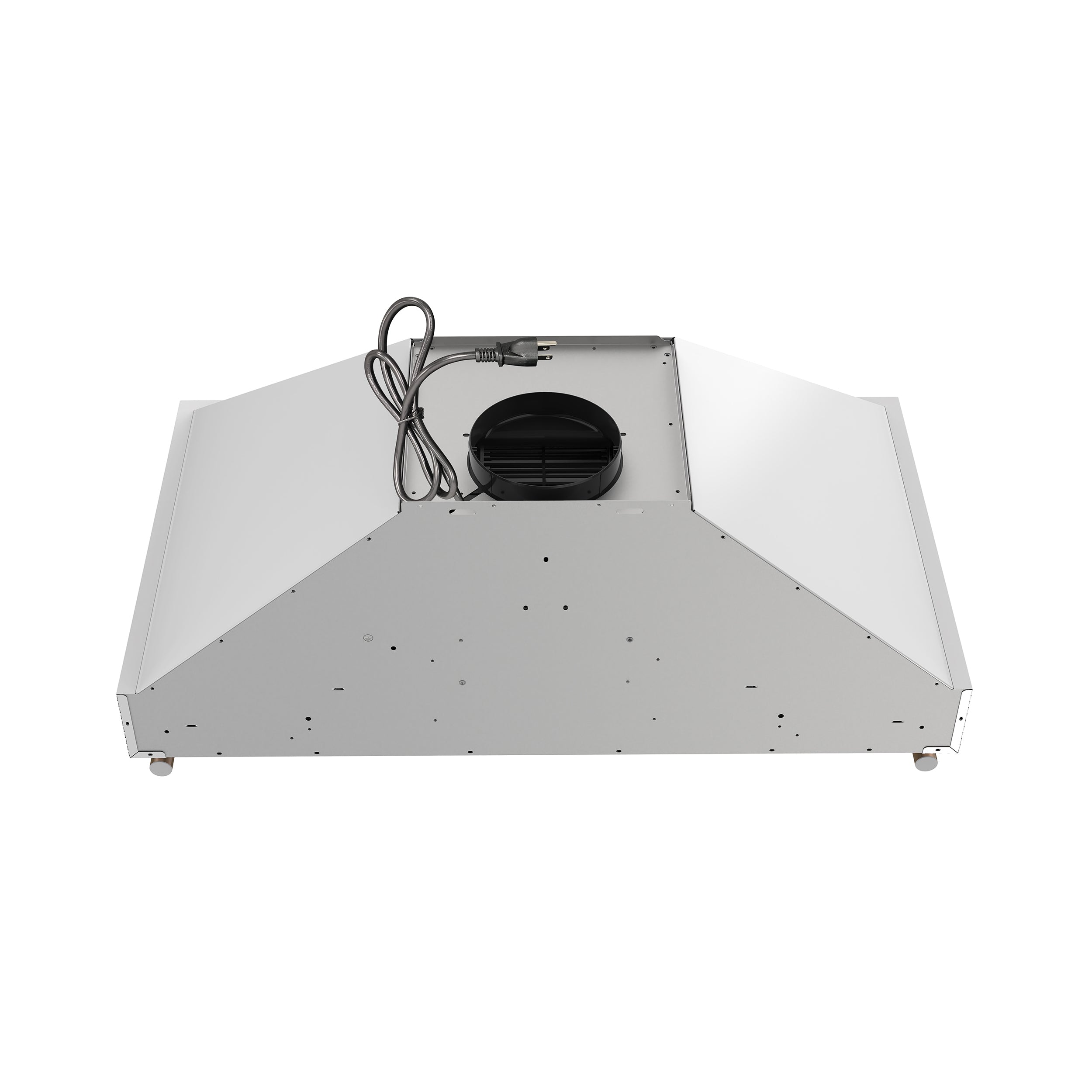 Venezia 36 Inch Wall-Mounted Range Hood in with Touch Controls and Baffle Filters FRHWM550336WHT