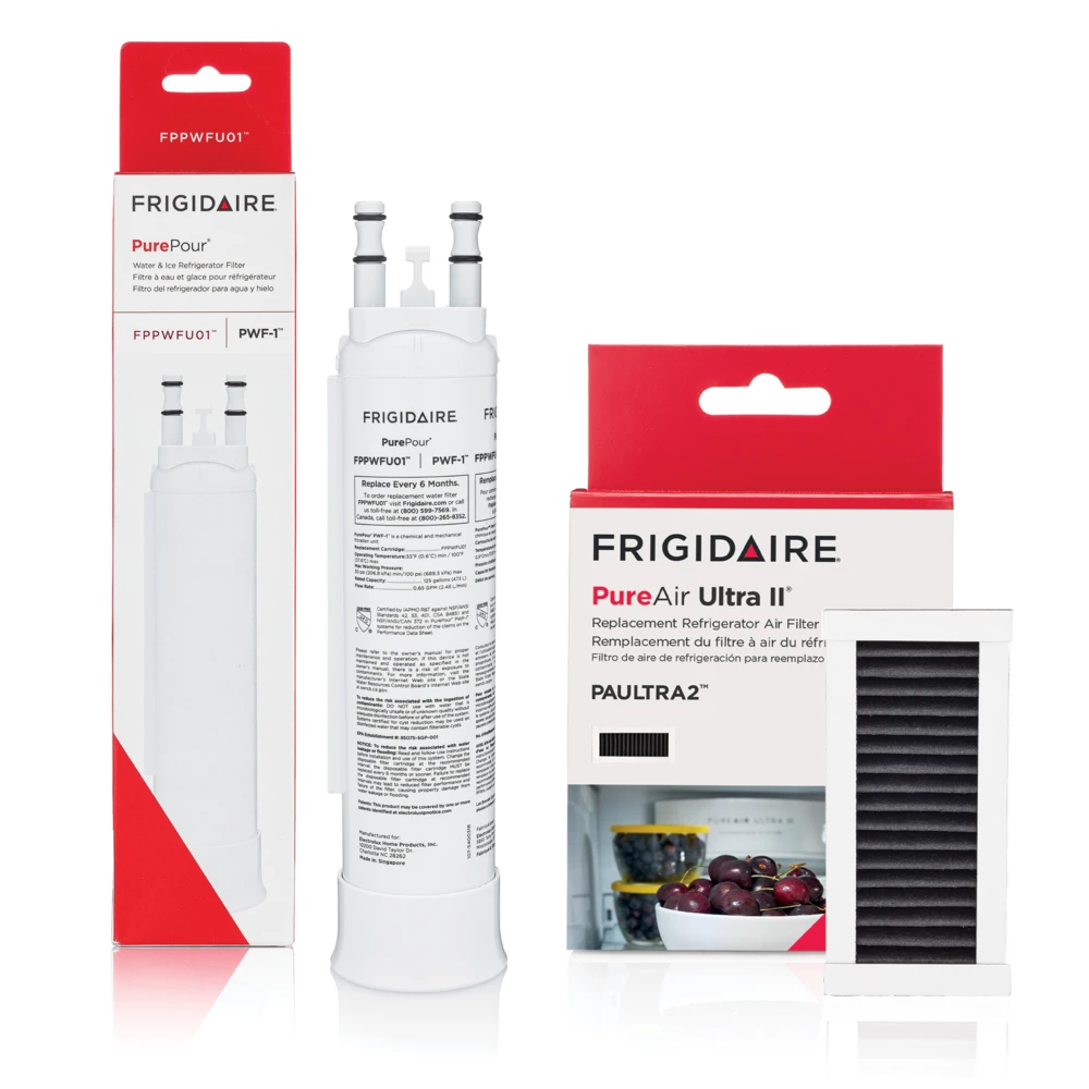 FPPWFU01 and PAULTRA2 Water and Air Filter Combo Kit FRIGCOMBO13