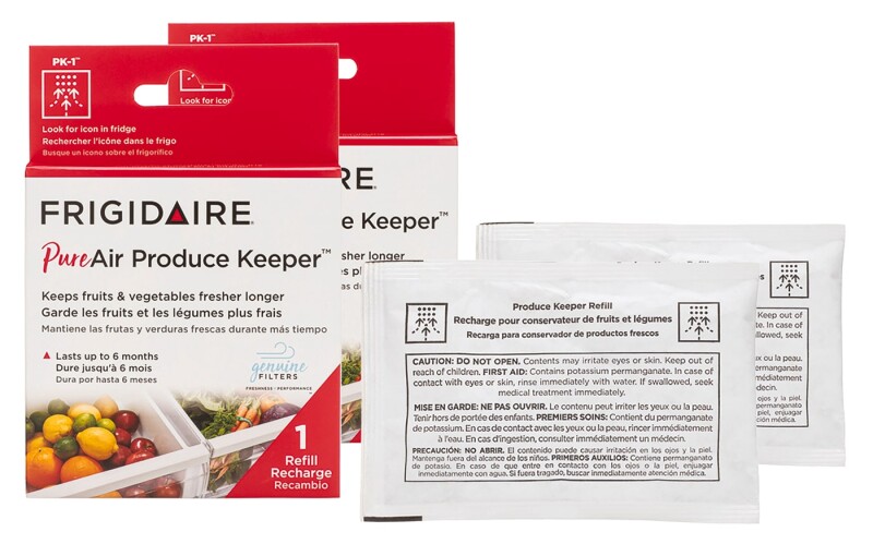 FPPWFU01, FRGPAAF2, and (2) FRPAPKRF Water and Air Filter Combo Kit with Produce Keeper view 4