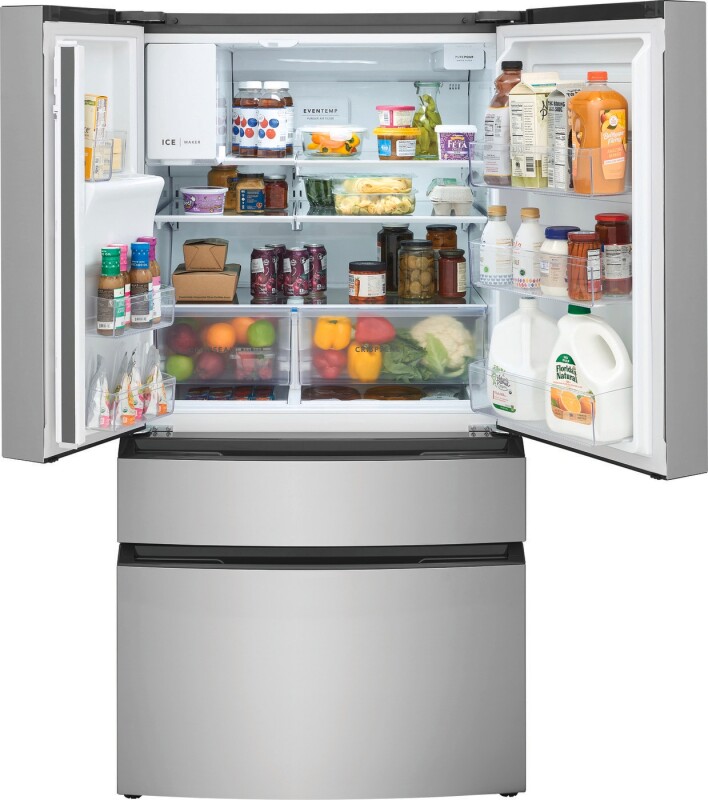 26 Cu. Ft. Standard-Depth 4-Door French Door Refrigerator view 3