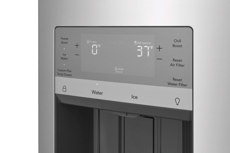 26 Cu. Ft. Standard-Depth 4-Door French Door Refrigerator view 4