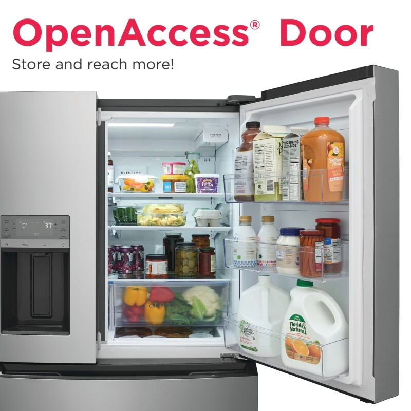 26 Cu. Ft. Standard-Depth 4-Door French Door Refrigerator view 8
