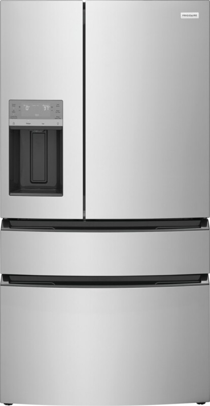 Frigidaire 26 Cu. Ft. Standard-Depth 4-Door French Door Refrigerator Fingerprint-Resistant Stainless Steel Look FRMS2733AV Picture 1