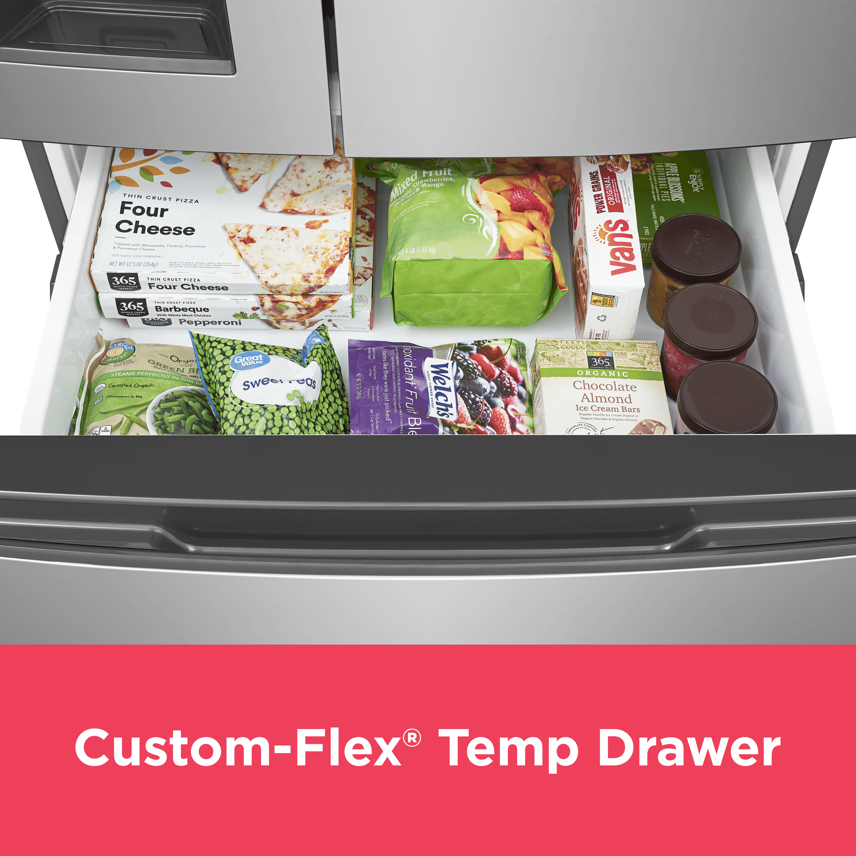 26 Cu. Ft. Standard-Depth 4-Door French Door Refrigerator view 9