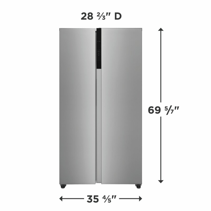 21 Cu. Ft. 36" Counter-Depth Side-by-Side Refrigerator FRSG2115AV, product image 7 of 10
