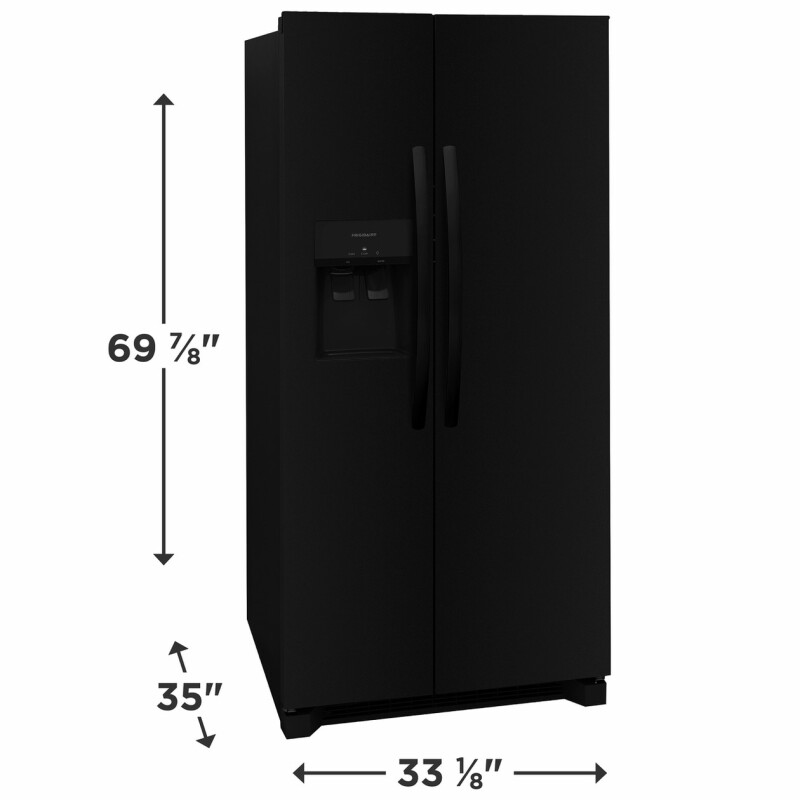 22.3 Cu. Ft. 33" Standard Depth Side by Side Refrigerator view 11