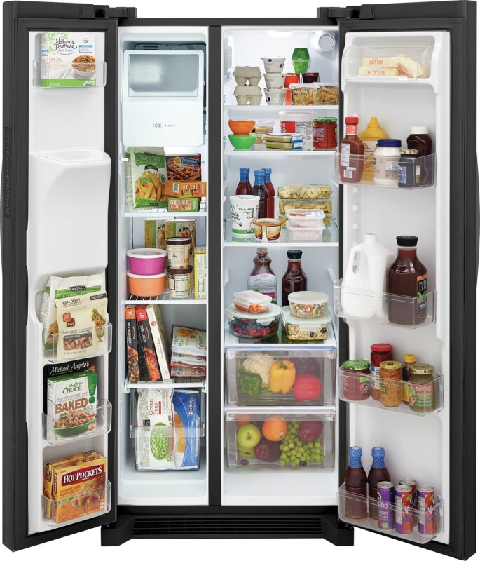 22.3 Cu. Ft. 33" Standard Depth Side by Side Refrigerator view 3