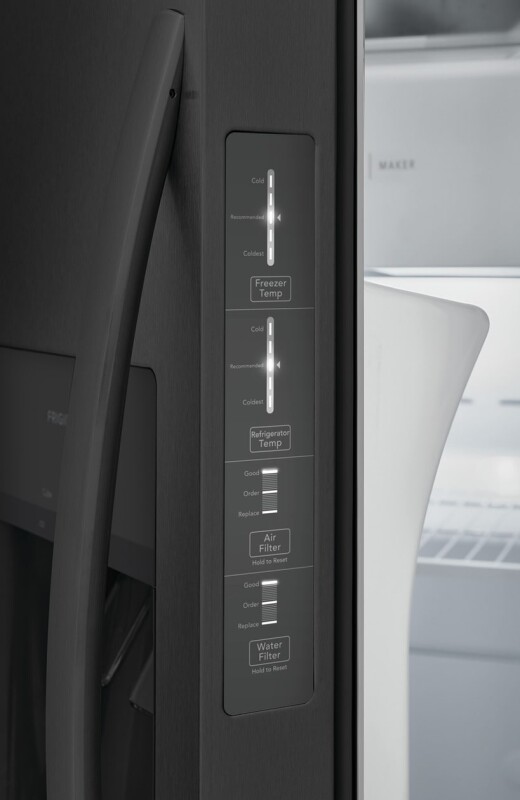 22.3 Cu. Ft. 33" Standard Depth Side by Side Refrigerator view 8