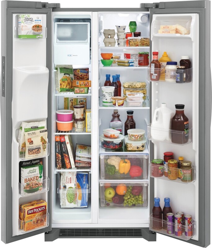 22.3 Cu. Ft. 33" Standard Depth Side by Side Refrigerator view 3