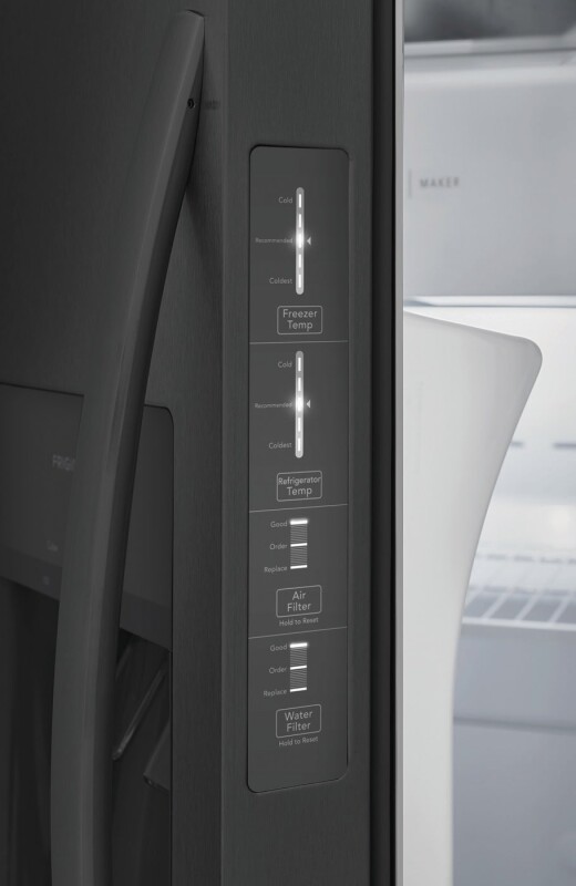 22.3 Cu. Ft. 33" Standard Depth Side by Side Refrigerator view 3
