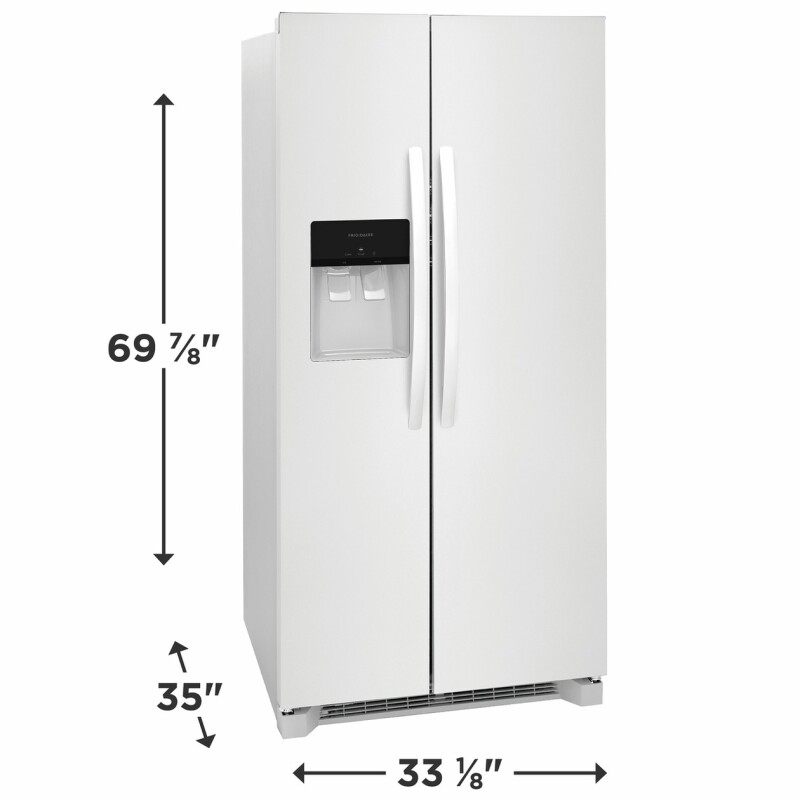 22.3 Cu. Ft. 33" Standard Depth Side by Side Refrigerator view 11
