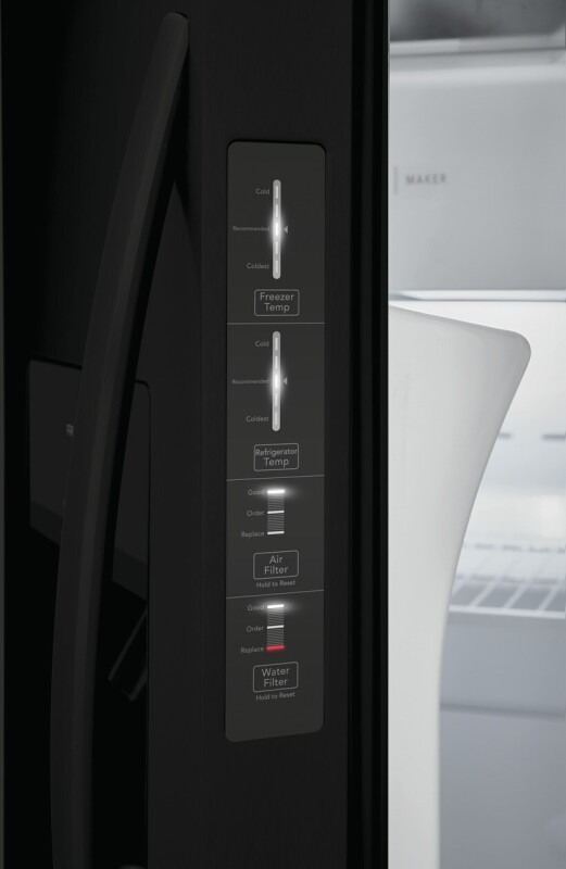 25.6 Cu. Ft. 36" Standard Depth Side by Side Refrigerator view 13