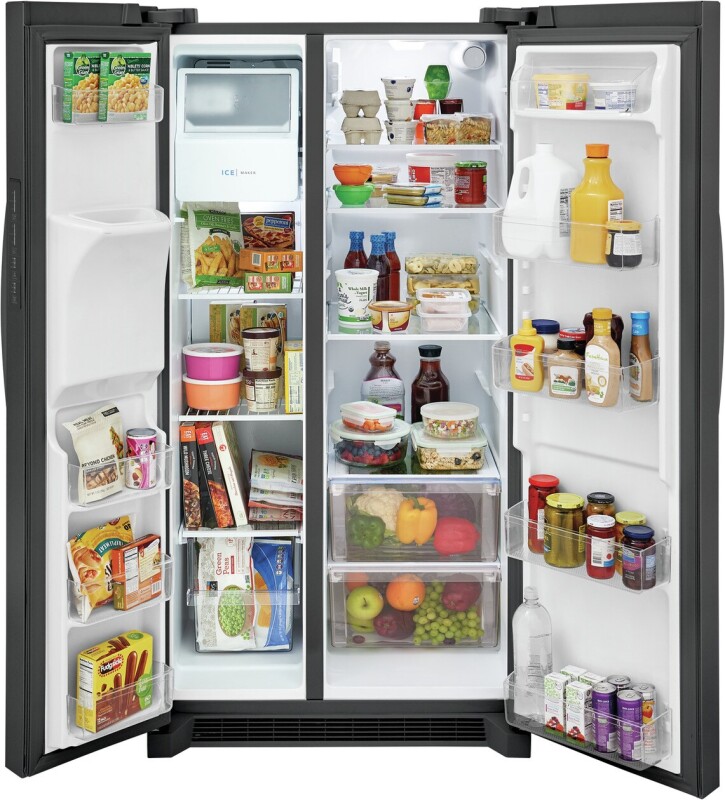 25.6 Cu. Ft. 36" Standard Depth Side by Side Refrigerator view 3