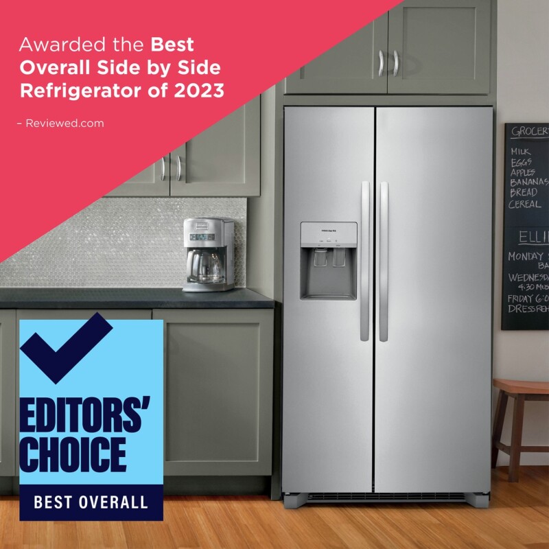 25.6 Cu. Ft. 36" Standard Depth Side by Side Refrigerator view 18