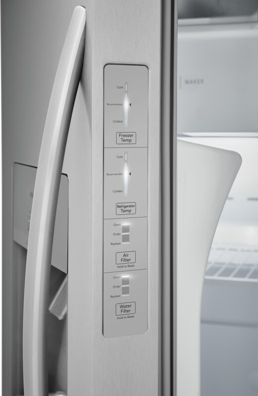 25.6 Cu. Ft. 36" Standard Depth Side by Side Refrigerator view 13